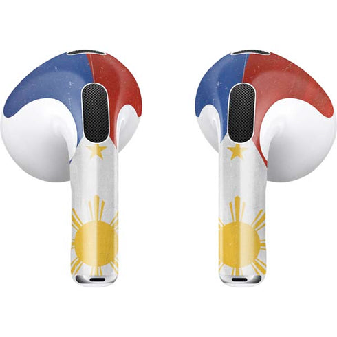 Philippines Flag Distressed Apple AirPods (3rd Gen 2021) Skin